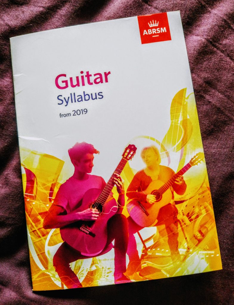 ABRSM Guitar Syllabus From 2019 - Damian Oxborough: Skipton Teacher Of ...